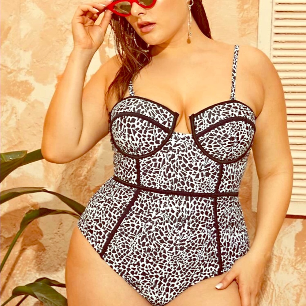 Pin-up Leopard Swimsuit